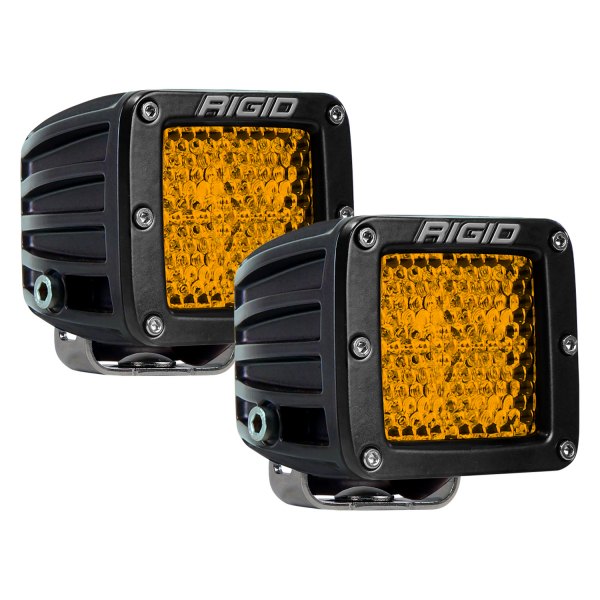 Rigid Industries® - D-Series Pro 3" 2x30W Diffused Beam Amber LED Lights
