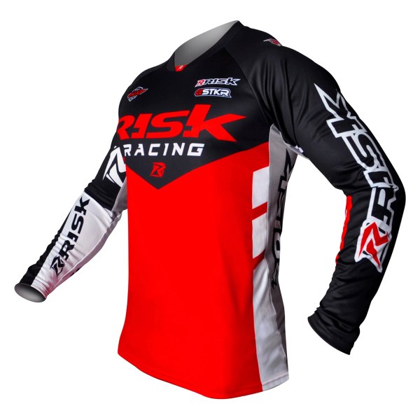 Risk Racing® - Ventilate V2 Series 2022 Jersey (Small, Red)