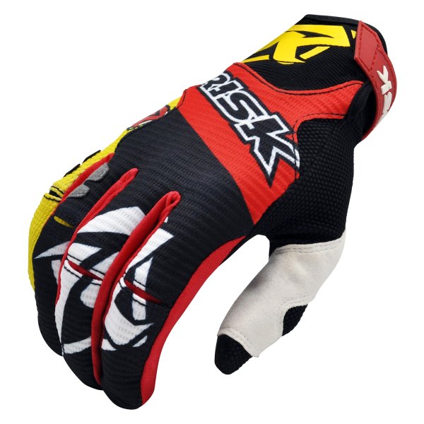 Risk Racing® - Ventilate V2 Series 2022 Gloves (Small, Yellow/Black)