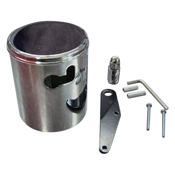 Rivco® - Chrome Cup Holder with Bracket