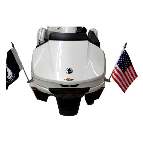 Rivco® - Trunk-Mounted Double Flag Holders