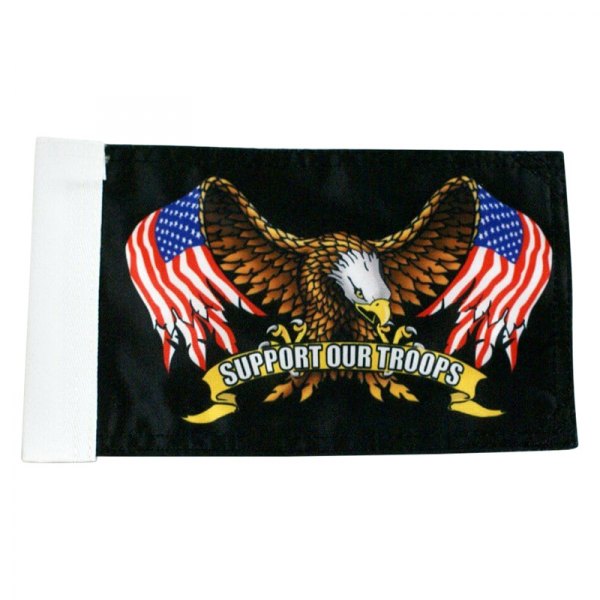 Rivco® - "Support Our Troops" Style Double Sided Flag