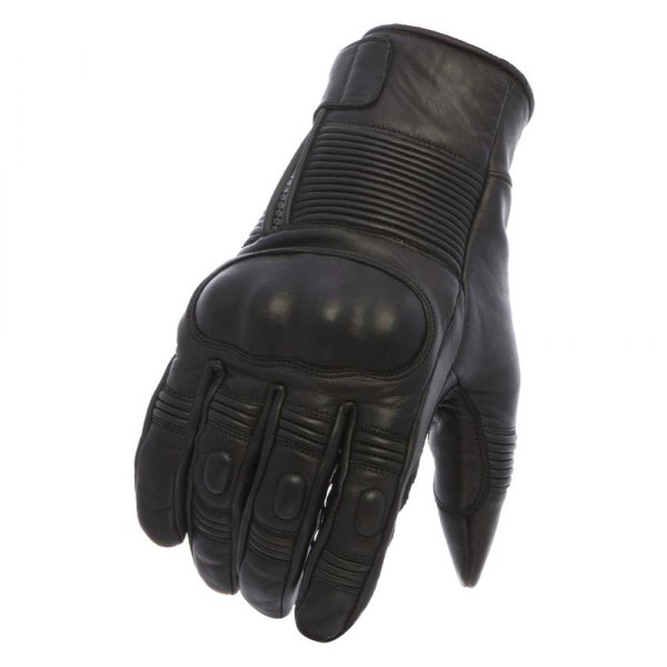Rixxu™ - Rumble Series Men's Leather Gloves (X-Large, Black)