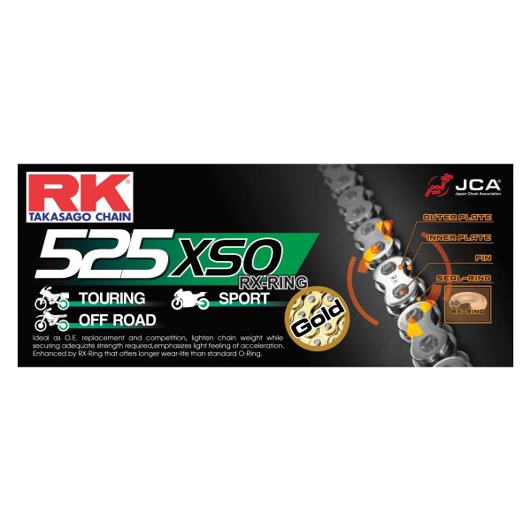 RK Excel America® - XSO RX-Ring Series Chain