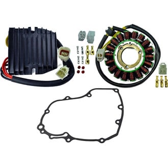 RMStator® - Improved Heavy Duty Stator + Mosfet Voltage Regulator Rectifier + Gasket Kit