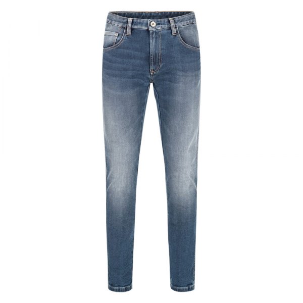 Rokker® - Rokkertech Tapered Slim Jeans (W29 x L32, Blue)