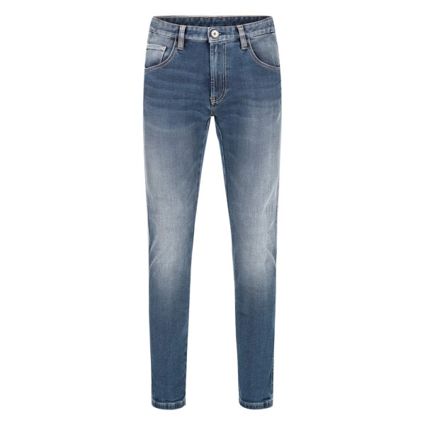 Rokker® - Rokkertech Tapered Slim Jeans (W30 x L34, Blue)
