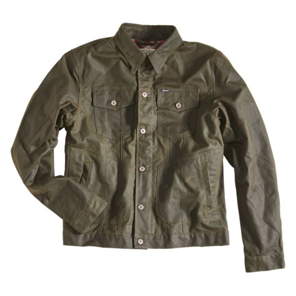 Rokker® - Waxed Cotton Men's Jacket (3X-Large, Racing Green)