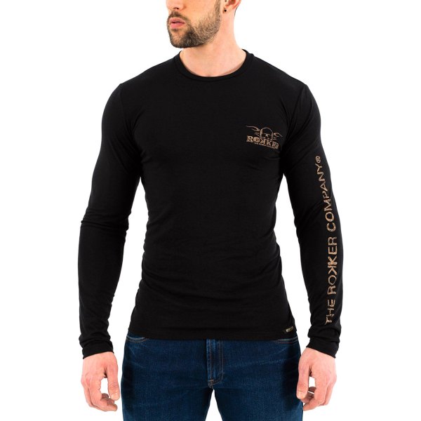Rokker® - Peformance TRC Long Sleeve Shirt (Large, Black)