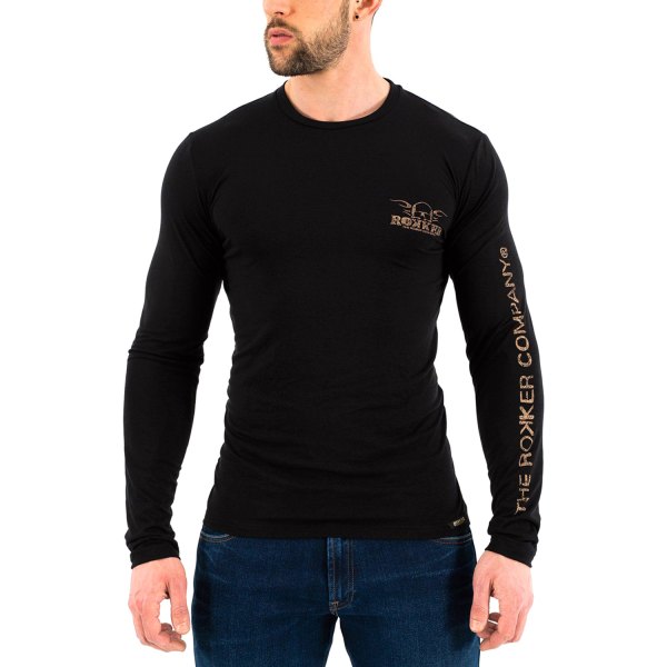 Rokker® - Peformance TRC Long Sleeve Shirt (Medium, Black)