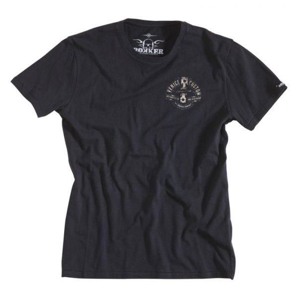 Rokker® - Venice Custom Men's T-Shirt (Medium, Black)
