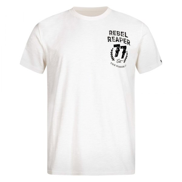 Rokker® - Rebel Reaper T-Shirt (2X-Large, White)