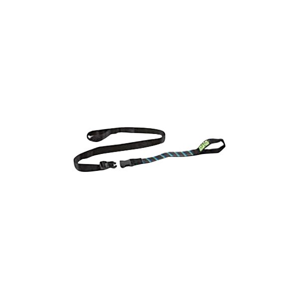 ROK Straps® - Heavy-Duty Adjustable Black / Blue / Green Stretch Straps