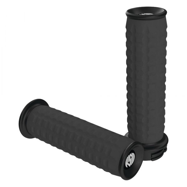Roland Sands Design® - Traction Gloss Black Grips