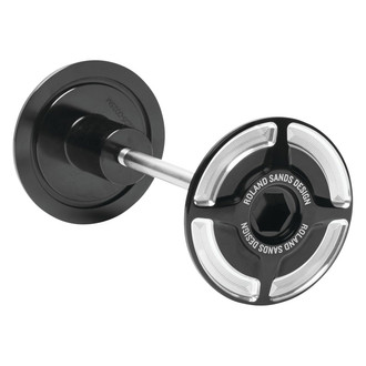 Roland Sands Design® - Radial Rear Contrast Cut Axle Plugs