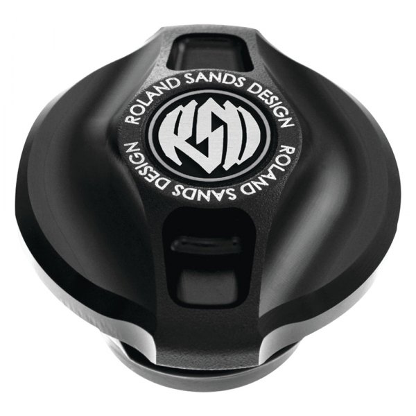 Roland Sands Design® - Café Black Gas Tank Cap