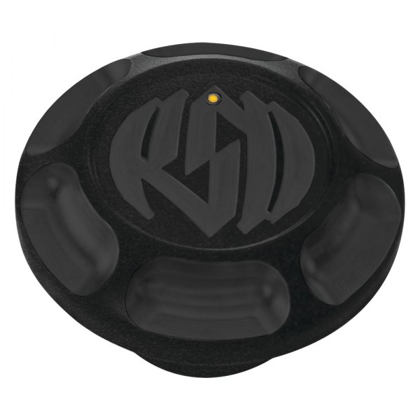 Roland Sands Design® - Vintage Black Gas Tank Cap with LED Fuel Indicator
