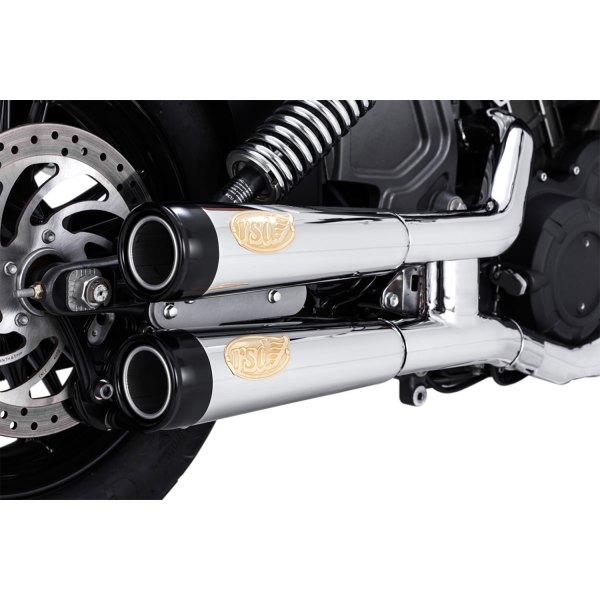 Roland Sands Design® - Scout Track Slip-On Mufflers