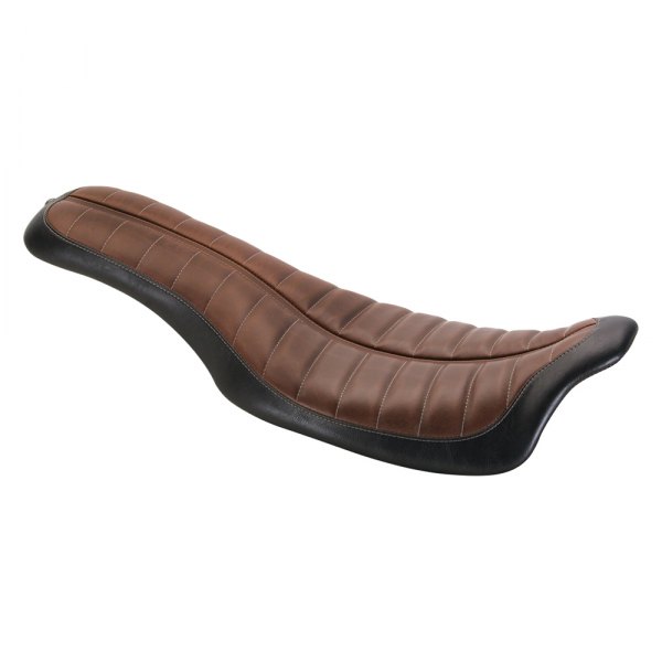 Roland Sands Design® - Enzo Brown/Black Flat Out Seat