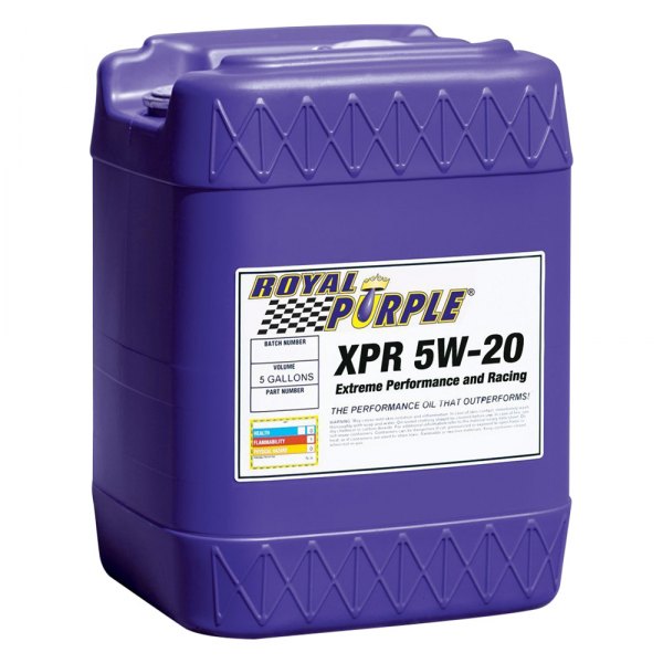 Royal Purple® - XPR Ultra Light Extreme Performance SAE 5W-20 Synthetic Racing Motor Oil, 5 Gallons