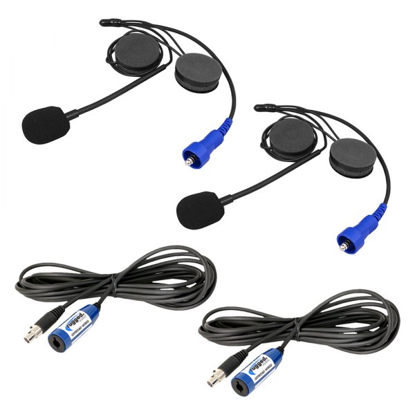 Rugged Radios® - "Plus 2" Helmet Kit and Cable Expansion Kit