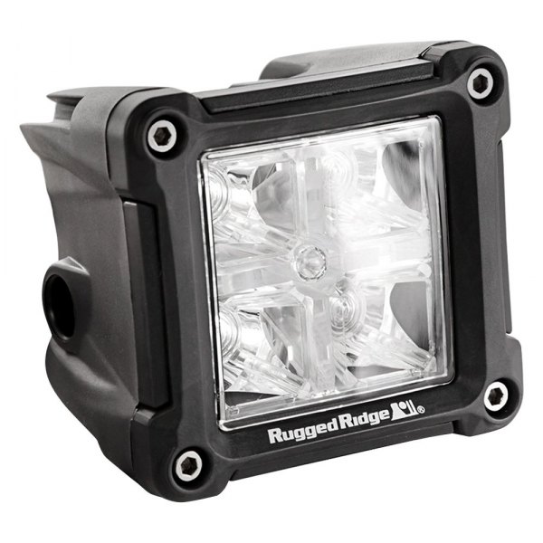 Rugged Ridge® - 3" 10W Cube Combo Beam Amber/White LED Light