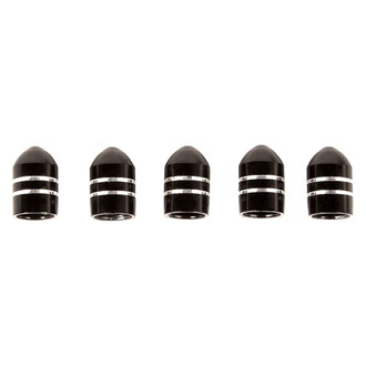 Rugged Ridge® - Black Wheel Valve Stem Caps
