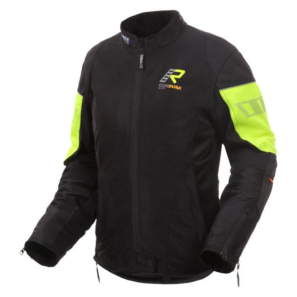 Rukka® - StretchAir Women's Jacket (36, Black/Hi-Viz Yellow)