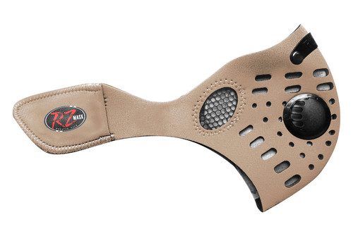 RZ Mask® 75840 - M1 Neoprene Dust Mask (Large, Natural