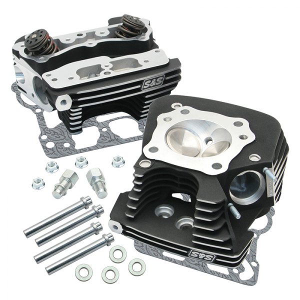 S&S Cycle® - Super Stock™ High-performance Cylinder Head Kit with Valve Cover Gasket Kit