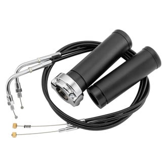 S&S Cycle® 19-0450 - Early Stock Style Two-Cable Throttle Assembly
