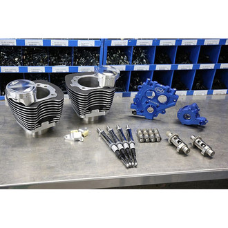 S&S Cycle® - 585 Easy Start® Chain Drive Cams 100" Power Package Big Bore Kit