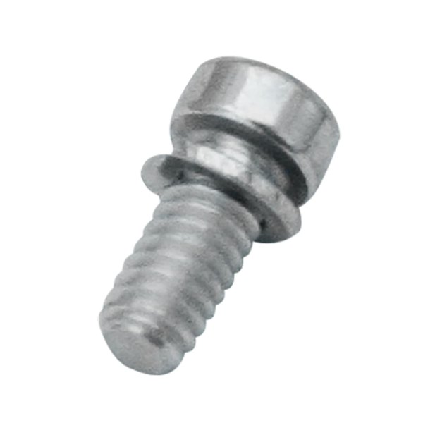 S&S Cycle® - 8-32 X 3/8" Zinc-Plated Steel Slotted Flat Head SEM Screw