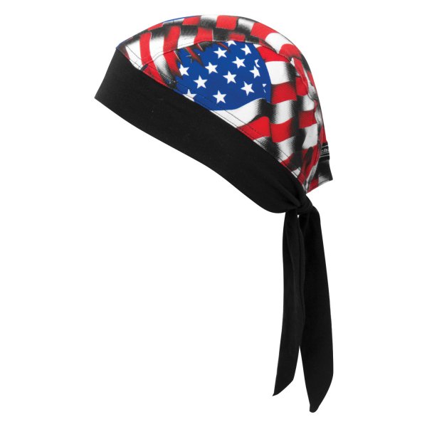 Schampa® - Stretch Z-Wrap Flag Head Wrap (Large, Flag)
