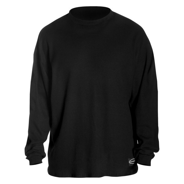 Schampa® - Old School Thermal Fleece Lined Shirt (Medium, Black)