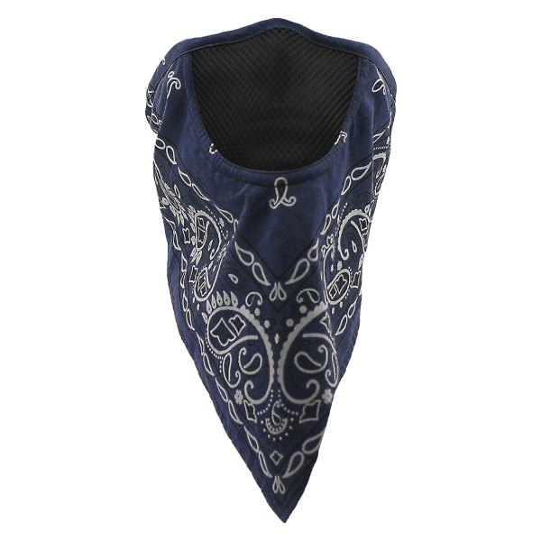 Schampa® - FaceFit Solid Face Mask (Navy Paisley)