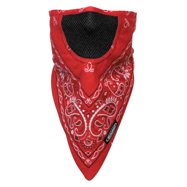 Schampa® - FaceFit Paisley Face Mask (Red Paisley)