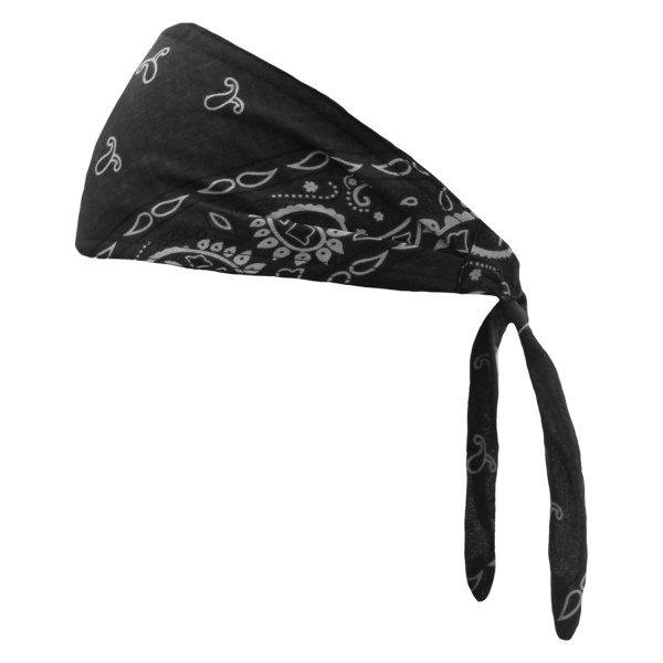 Schampa® - Old School Paisley Headband (Black)