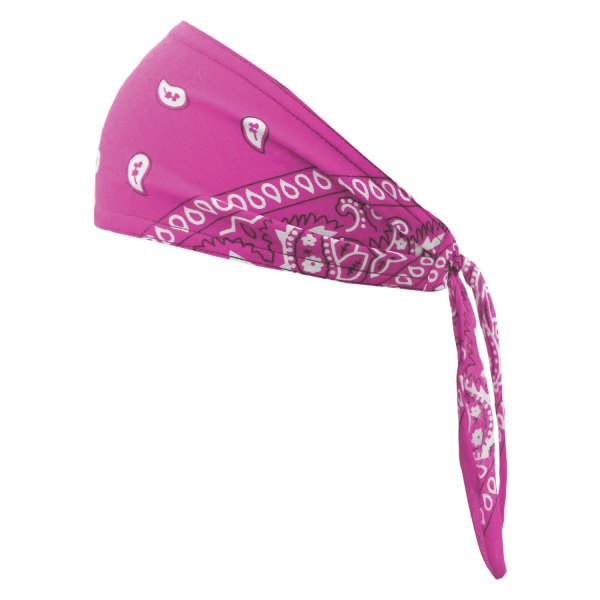 Schampa® - Old School Paisley Headband (Pink)