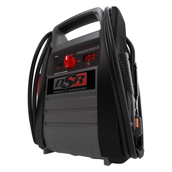 Schumacher® - Pro Series™ 12 V Portable Battery Jump Starter with DC to AC Inverter and USB Charger