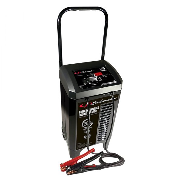 Schumacher® - 6V/12V 200 Peak Amps Wheeled Fully Automatic Battery Charger and Engine Starter