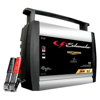 Schumacher® - 6V/12V 6 Charging Amps Portable Fully Automatic Battery Charger