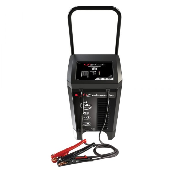 Schumacher® - 12 V Wheeled Automatic Battery Charger and Engine Starter