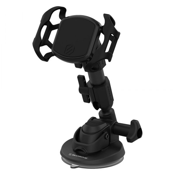 Scosche® - TerraClamp™ Magnetic Phone Mount with Dual Heavy-Duty Suction-Cup Base