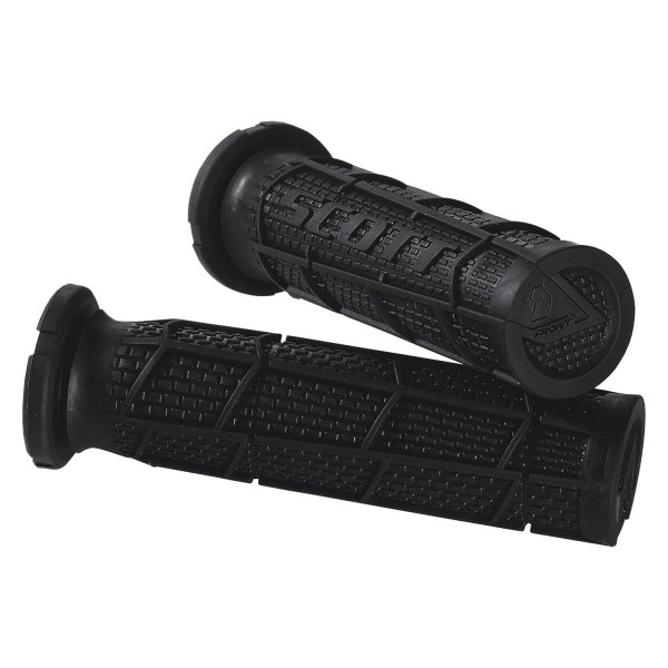Scott® - Radial Full Waffle MX Black Grips without Donuts