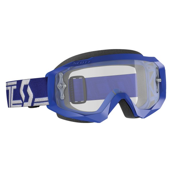 Scott® - Hustle X Goggles (Blue/White)