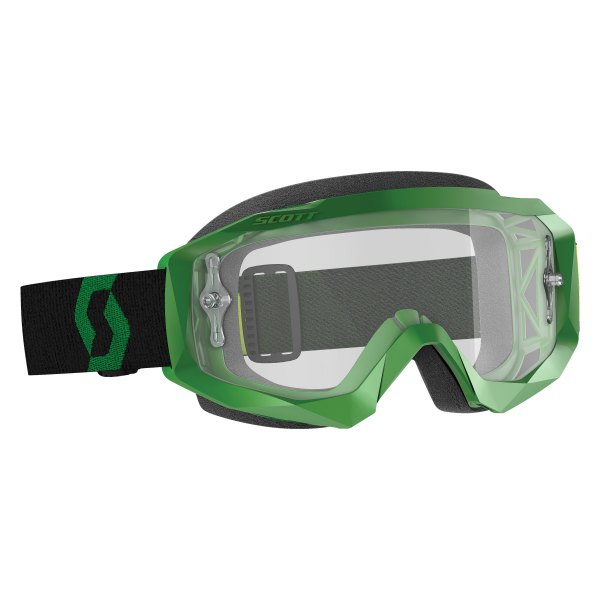Scott® - Hustle X Goggles (Green/Black)