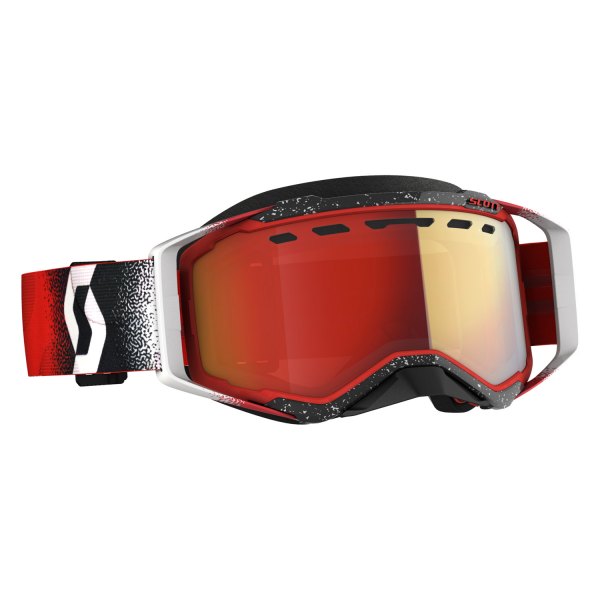 Scott® - Prospect Snow Cross Goggles (White/Red)