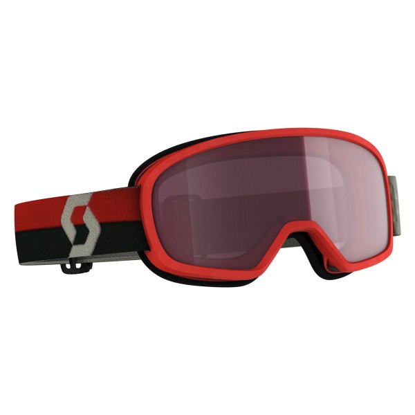 Scott® - Buzz Pro Snow Cross Youth Goggles (Red/Gray)