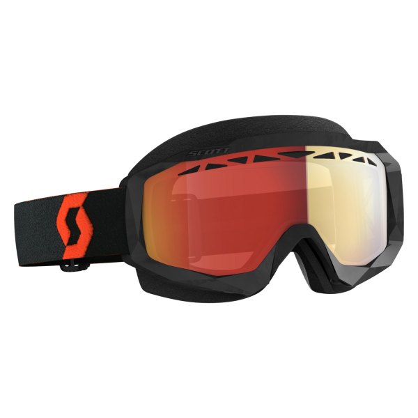 Scott® - Hustle X Snow Cross Goggles (Orange/Black)